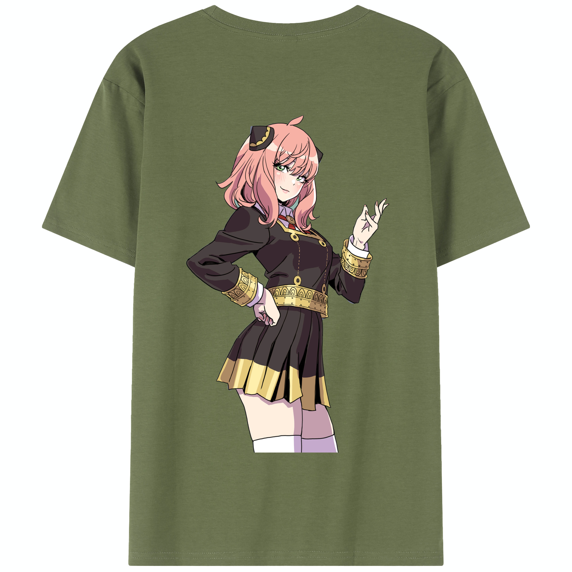 （画像用） SPY×FAMILY间谍家家酒 綿100％半袖Tシャツ（背面プリント）